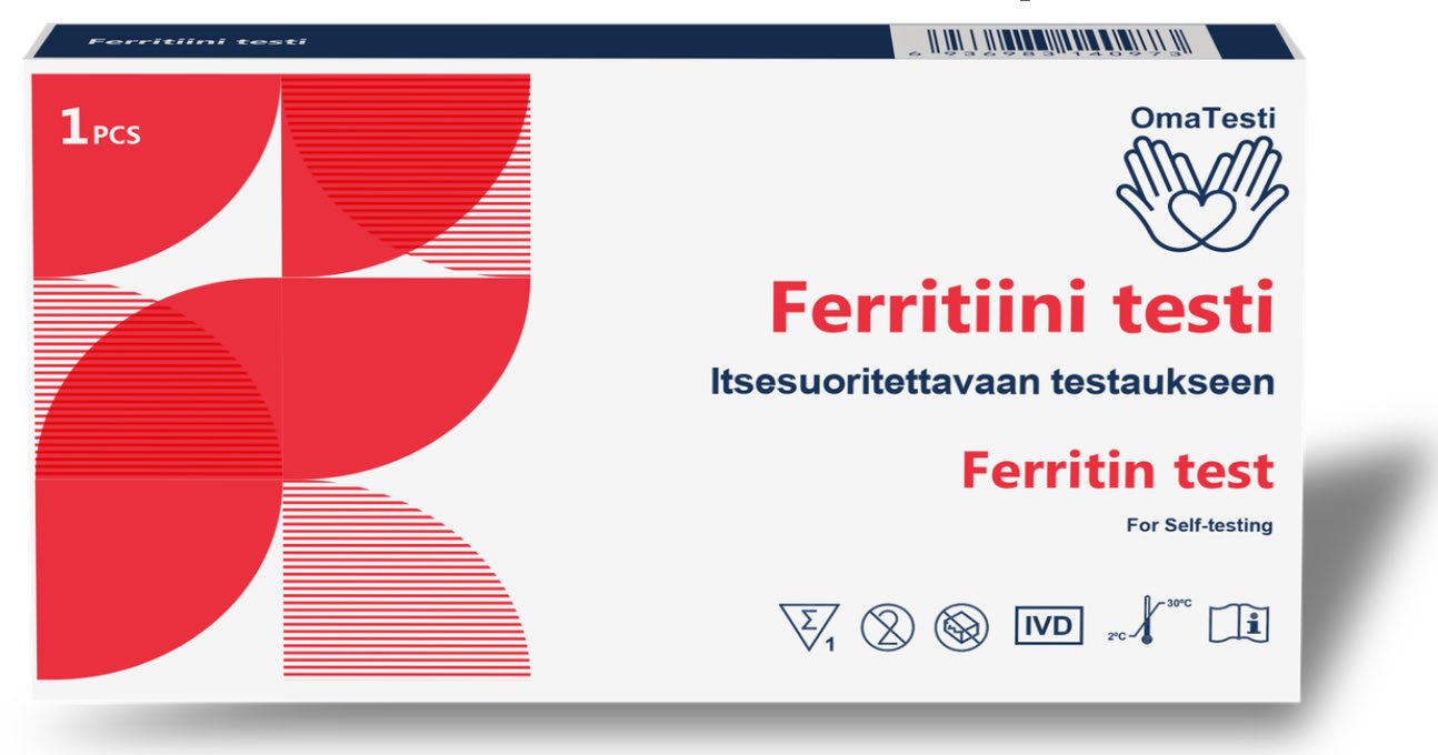 OmaTesti Ferritiini kotitesti