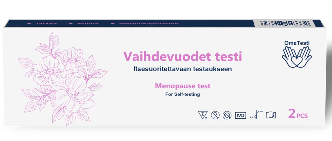 OmaTesti menopaussi FSH kotitesti