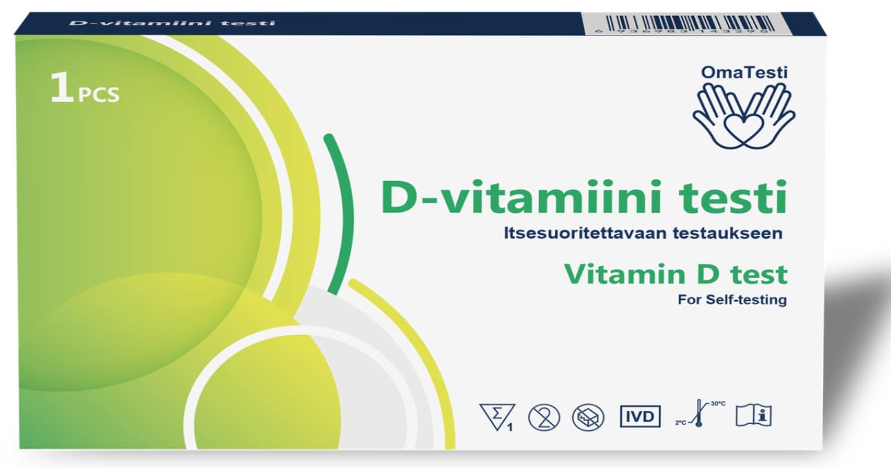 OmaTesti D-vitamiini kotitesti